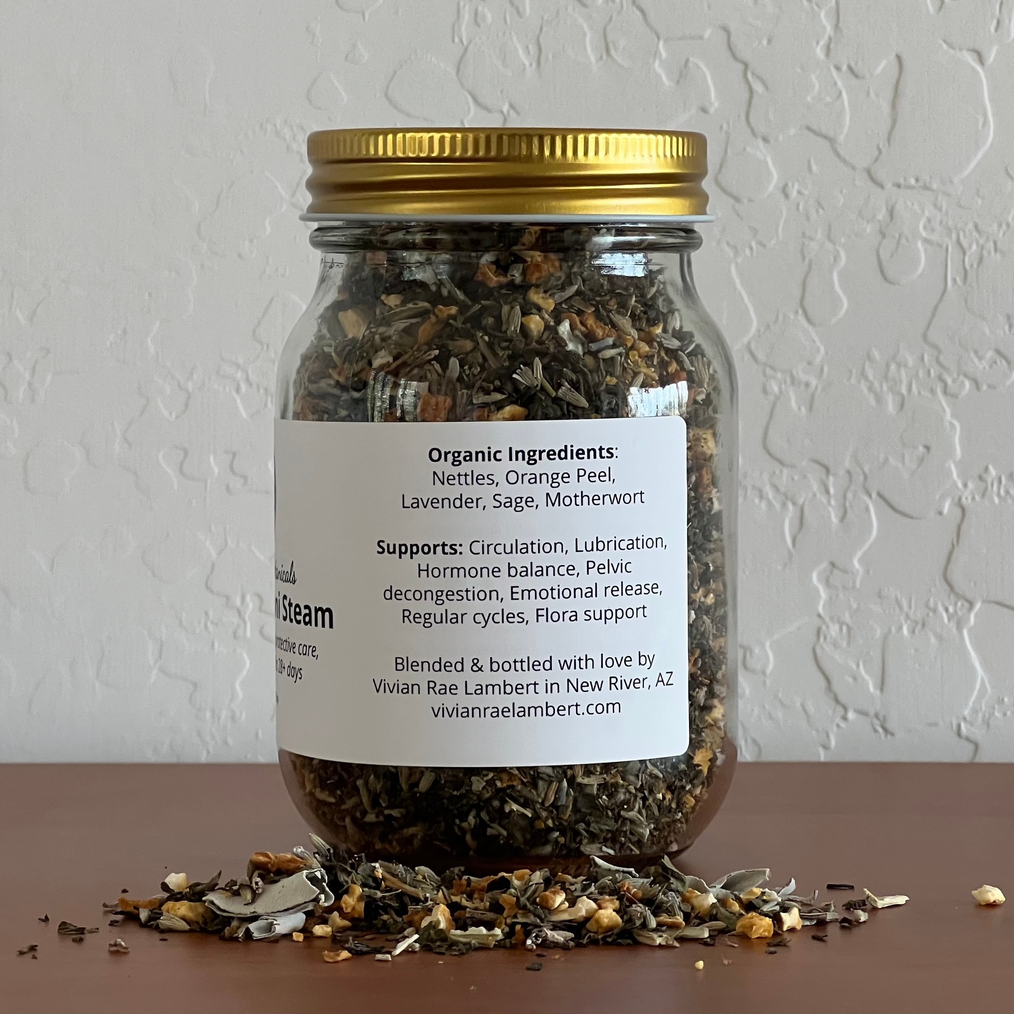 Balancing Yoni Steam ingredients and supports