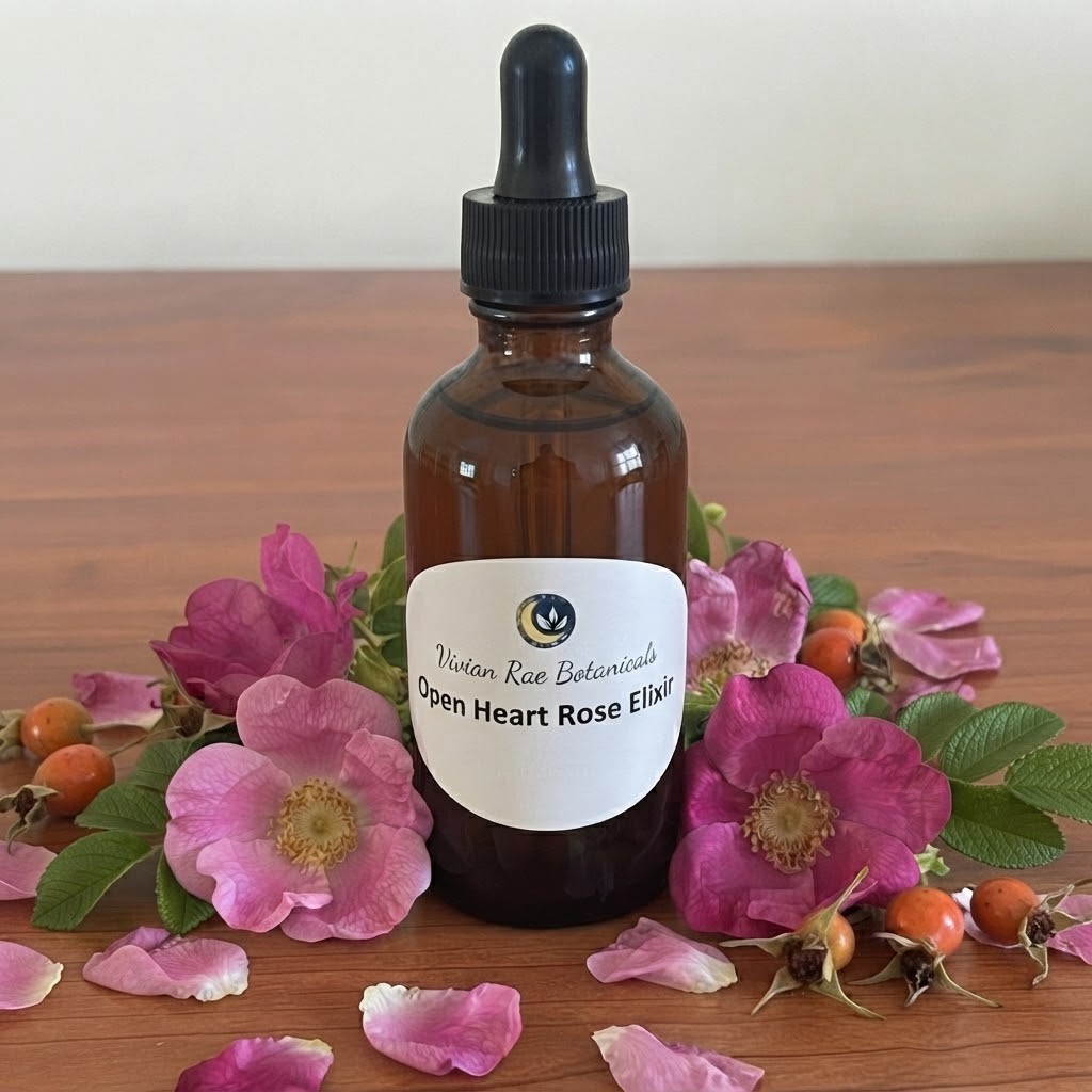 Open Heart Rose Elixir